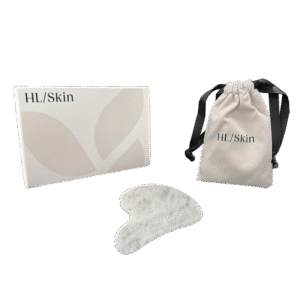 Gua Sha-verktøy i hvit jade